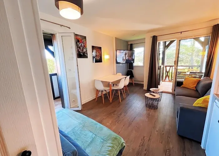 Appartement Parking Privee, Piscine Chauffee Et 2 Balcons Vu Golf De